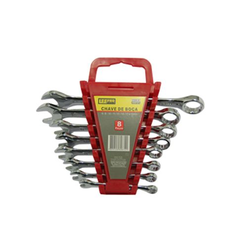 Jogo de Chave Combinada 6-19mm Com 8 Peças 606721 Lee Tools