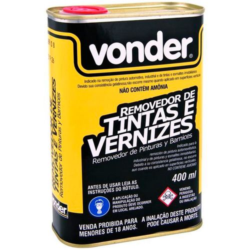 Removedor de Tinta e Vernizes 400ml 6299000360 Vonder