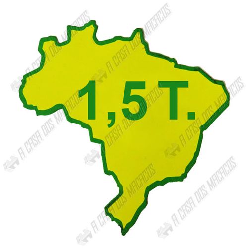 Emblemas 1,5t Jacaré Potente