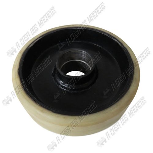 Roda Ferro Revestida Poli Direcional Compact 9723379 Byg