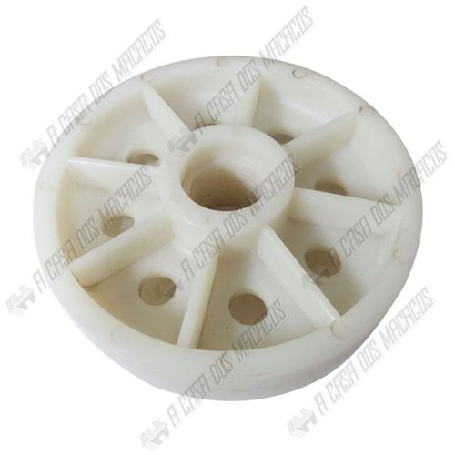 Roda Nylon Revestida Poli Direcional Evolution 9724225 Byg
