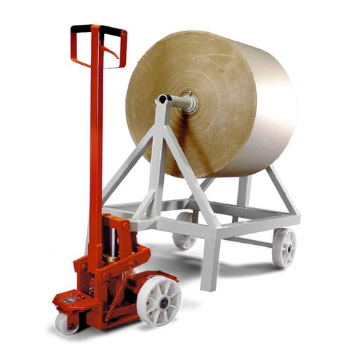 Carro Reboque Hidráulico  3 Ton Rodagem Simples de Nylon Rh3000 Byg