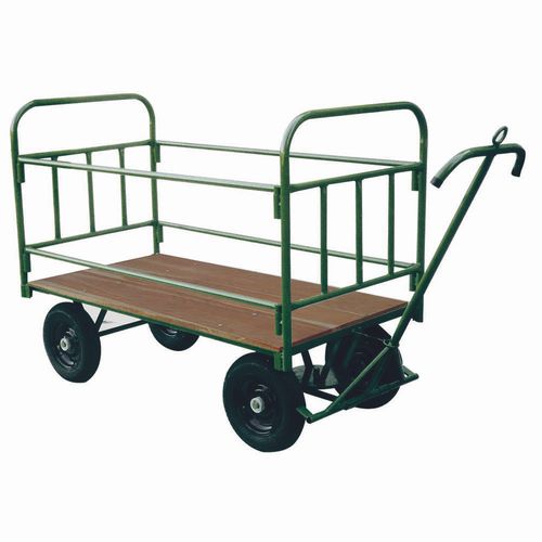 Carro Plataforma Madeira 2 Abas Fechamento Lateral B24A BENATTI