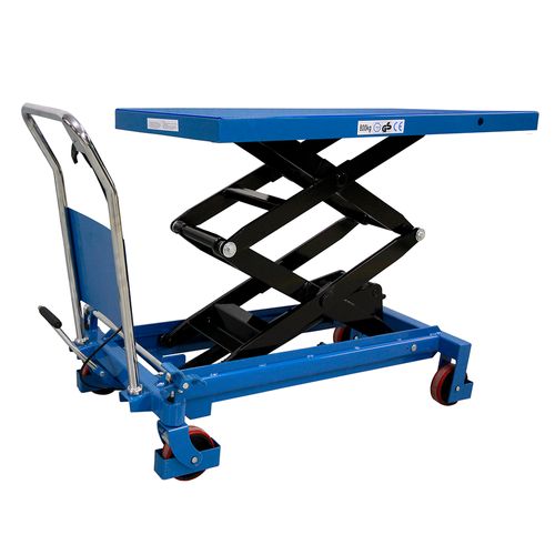 Carro Mesa Hidráulica Pantográfica 800KG DUPLO X MEE800 BOVENAU