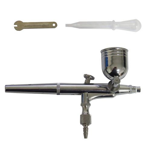 Aerógrafo 3 Peças Profissinal Cromado 601115 Lee Tools