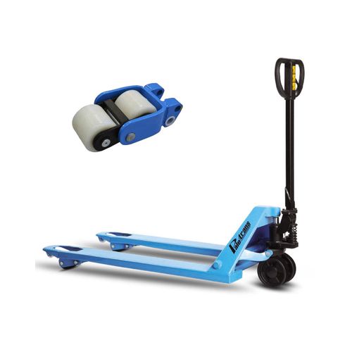 Paleteira Hidráulica Manual 2 Ton PL Rodagem Dupla nylon Paletrans RECONDICIONADA