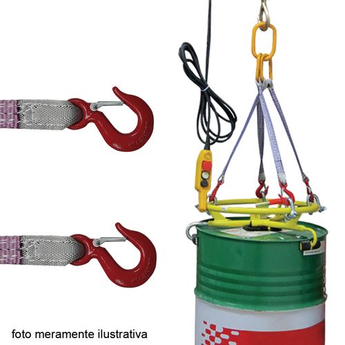 Fita Grab 2 Pernas 1400kg x 1m Roxa GValle