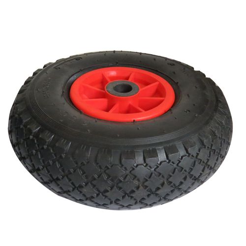 Roda Pneumática aro em plástico 300x4" eixo 21mm Rio Sul