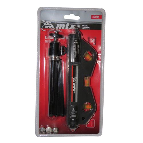 Nível Laser  170  mm  3 Bolhas com Tripé 150mm  350209  MTX