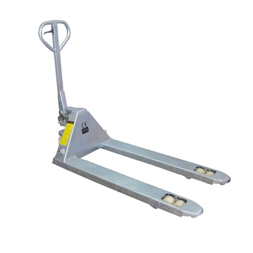 Carro Hidráulico Paleteira Manual Galvanizada 3Ton roda dupla nylon largo TS30RTLG  ACM TOOLS