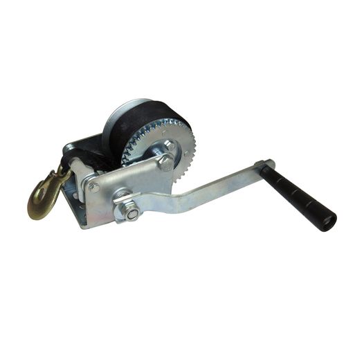 Guincho manual catracado cinta nylon 270kg 600lb 6m 000226 Ipiranga