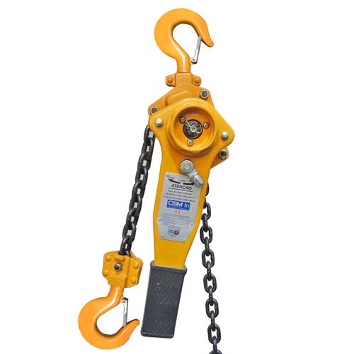 Talha manual de corrente com alavanca 1,0t x 1,5 m TCA1000 4.01.33.018 CSM