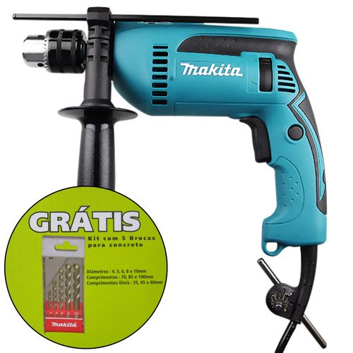 Furadeira de impacto 1/2 pol HP1640-L  220V Makita