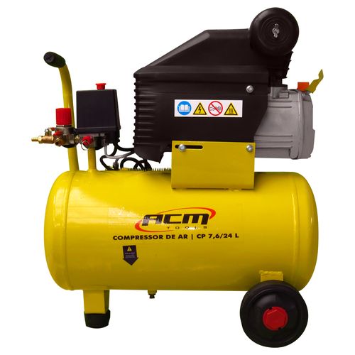 Compressor de ar CP 7.6/24L 110V ACM TOOLS