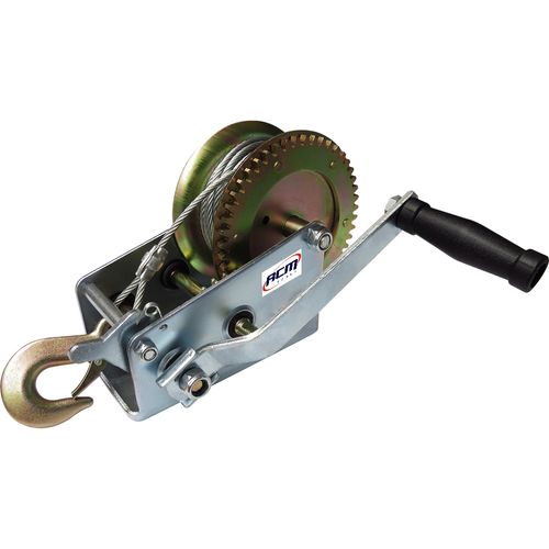 Guincho Manual Carretilha 900Kg com 10Mts Cabo Aço GC900C ACM TOOLS