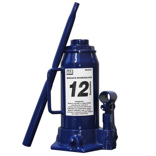 Macaco Hidráulico Garrafa 12T 682534 Lee Tools