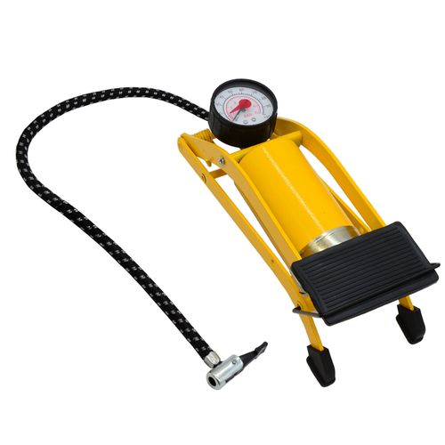 Bomba de ar multi - uso com pedal e manometro