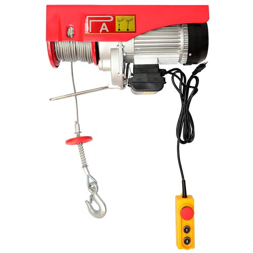 Talha Elétrica 250/500Kg 220v 30mts Cabo de Aço PA500/30 ACM Tools