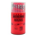 Jogo-Brocas-Combinadas-Paralela-Aco-Rapido-Vidia-e-Madeira-18-pecas-ROCAST-
