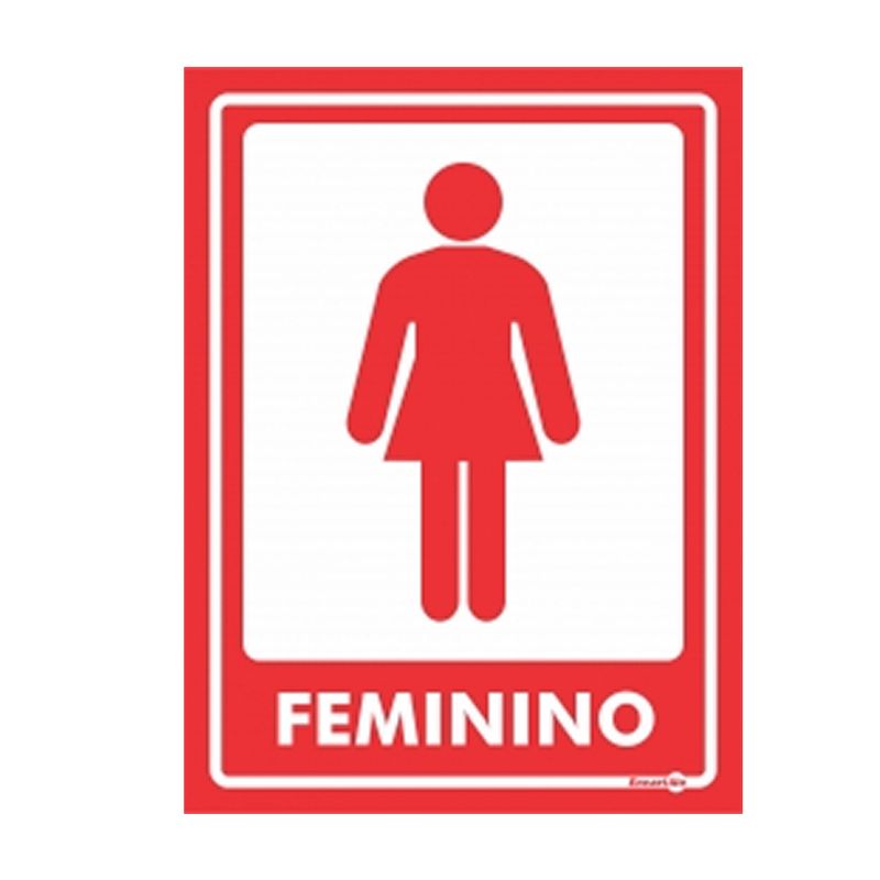 Placa-Sinalizadora-150x200mm-Banheiro-Feminino-com-2-pecas-Ref-AV10-ENCARTALE