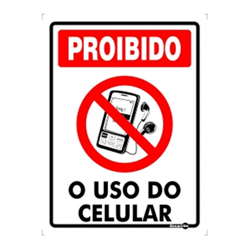 Placa-de-Sinalizacao-150x200mm-PROIBIDO-O-USO-DO-CELULAR-Ref-PS157-ENCARTALE