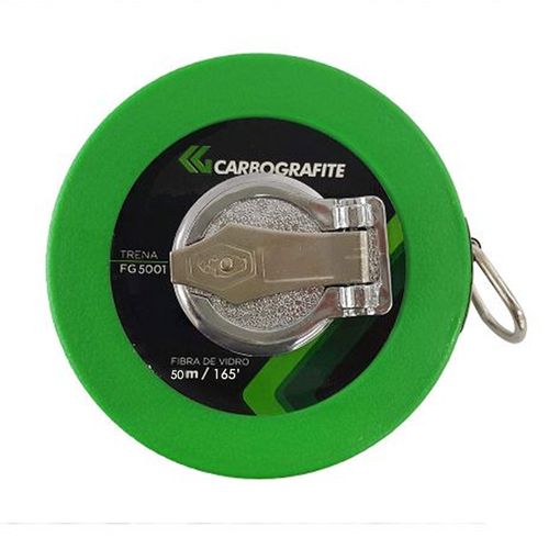 Trena 50 mts Fita Fibra Fechada FG5001 Ref 012193212 CARBOGRAFITE