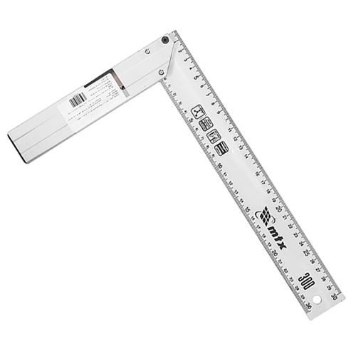 Esquadro 12" 300mm em Alumínio Ref 324729 MTX