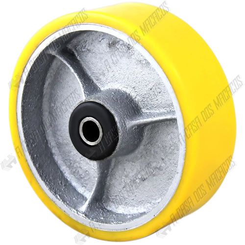 Roda de Ferro e Poliuretano 6" 280Kg Ref RM80 MARCON