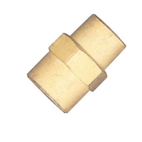 Luva 1/4 x 1/8 Fêmea de Latão Ref LUB2A LUBEFER