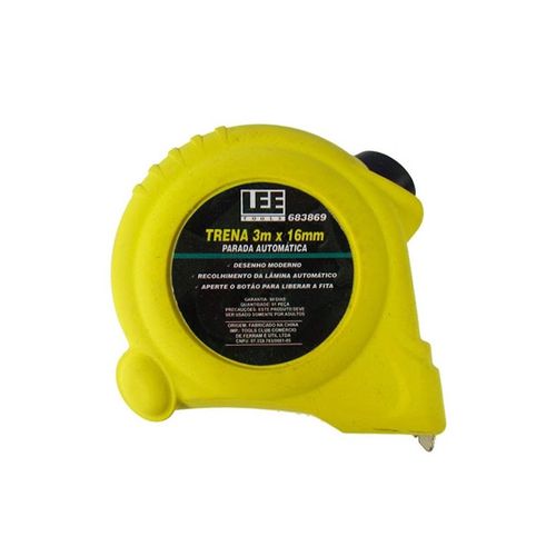 Trena 3mts Emborrachada Parada Automática Ref 683869 LEE TOOLS