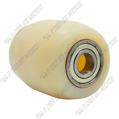 Roda Nylon Dianteira com Rolamento Dupla 80x93mm TS 2.6  TR 3.0 ACM TOOLS