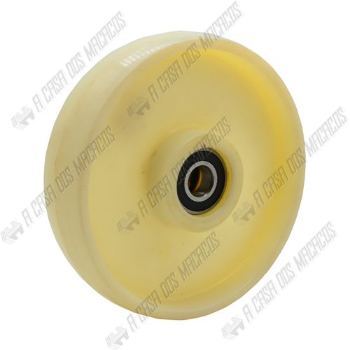 Roda Nylon Direcional com Rolamento Duplo 200x50mm Paleteira TR 3.8 ACM TOOLS