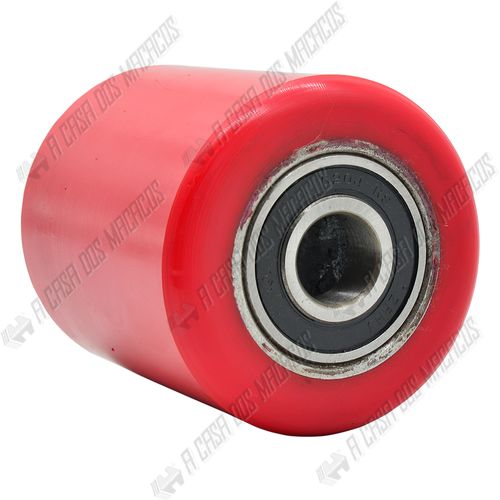 Roda Dianteira Poliuretano com Rolamento Duplo 80x93mm Paleteira TS2.6  TR3.0 ACM TOOLS