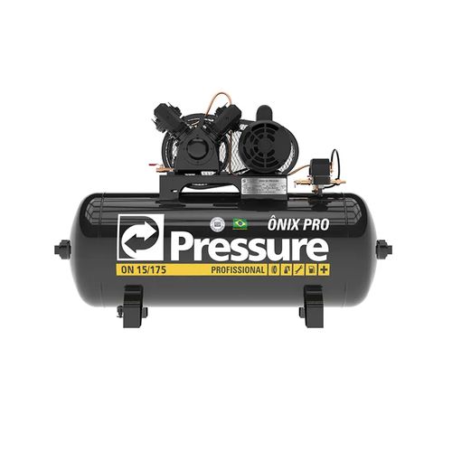 Compressor de Ar 15/175 140 psi Monofásico Onix Pro Pressure