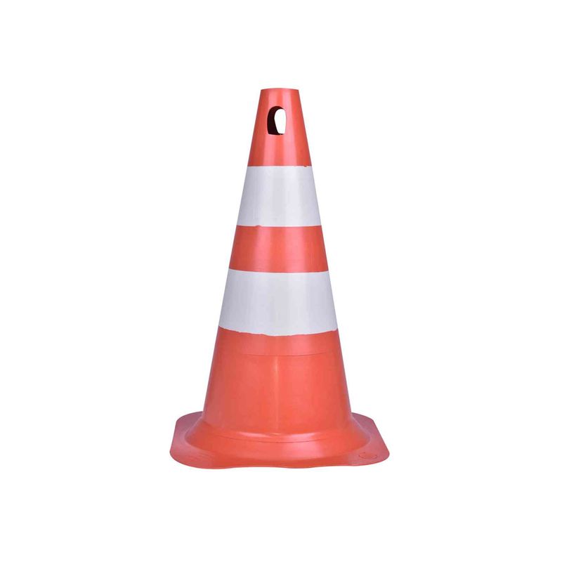 Cone-de-Sinalizacao-Laranja--Branco-50cm-Ref-70001283-PLASTCOR