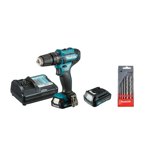 Parafusadeira/ Furadeira de Impacto Bateria 12v Ref HP333DWYX3-P MAKITA