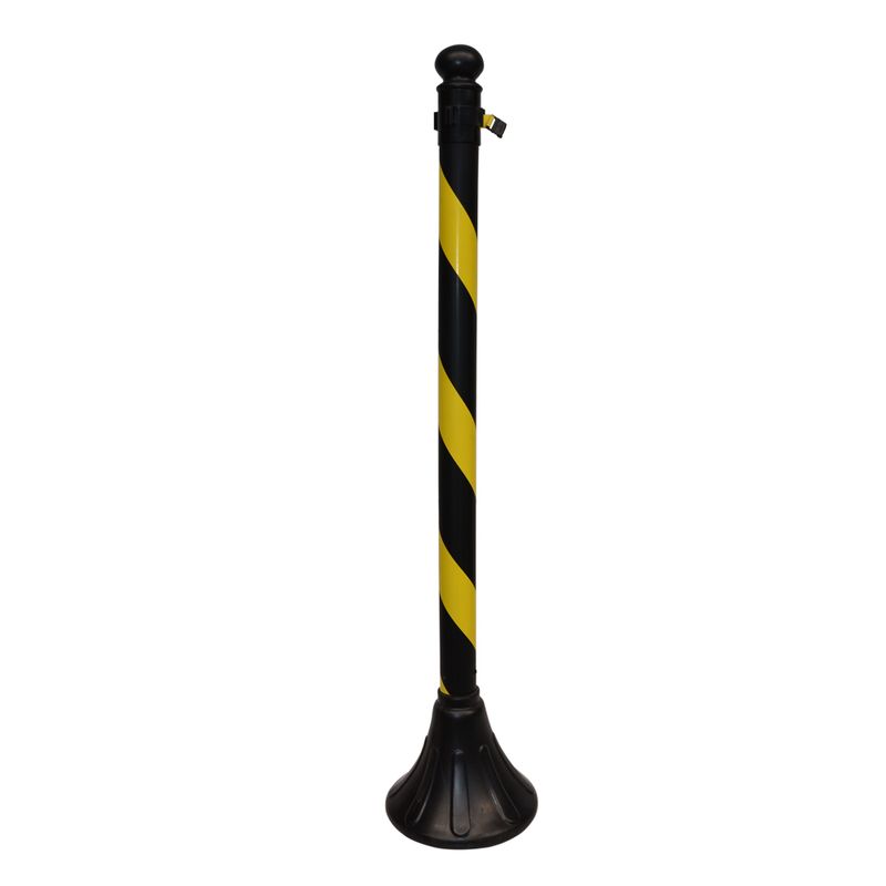 Pedestal-Plastico-Zebrado-com-Fita-Retratil-R02-TUBOART