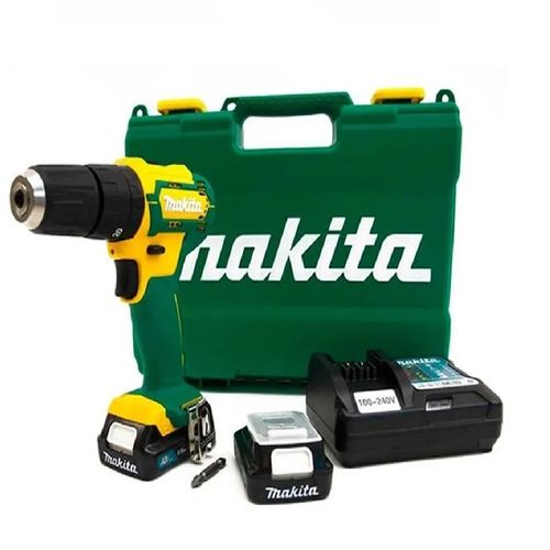 Parafusadeira Furadeira De Impacto A Bateria 12V HP333DBR MAKITA
