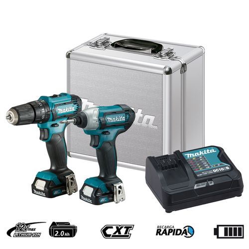 Kit Parafusadeira Td110d E Furadeira HP333D CLX228SAX MAKITA