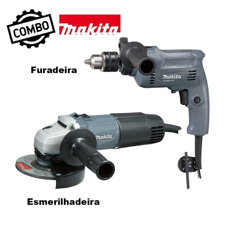 KIT-Furadeira-M0901G-Esmerilhadeira-M0801G---MTK0003G-MAKITA