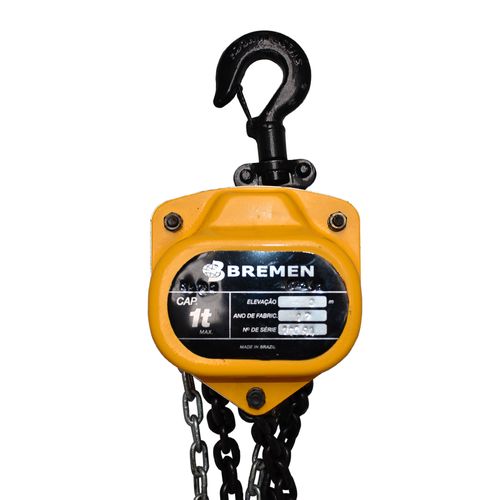 Talha Manual 1 Ton x 3 metros Ref 8808 BREMEN