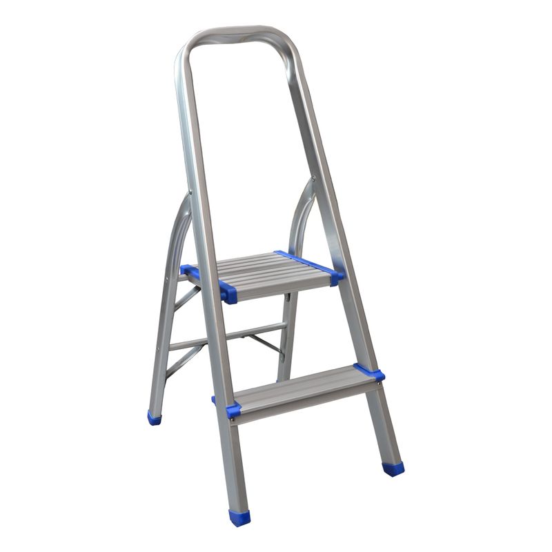 Escada-Aluminio-para-uso-Domestico-2-degraus-Capacidade-150Kg-BREMEN