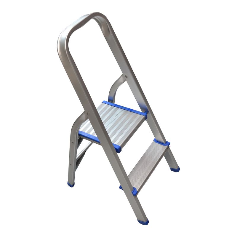 Escada-Aluminio-para-uso-Domestico-2-degraus-Capacidade-150Kg-BREMEN
