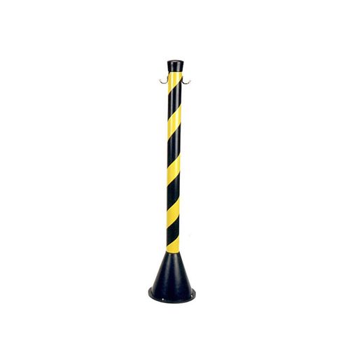 Pedestal Plástico Preto e Amarelo Ref 58611 KTELI