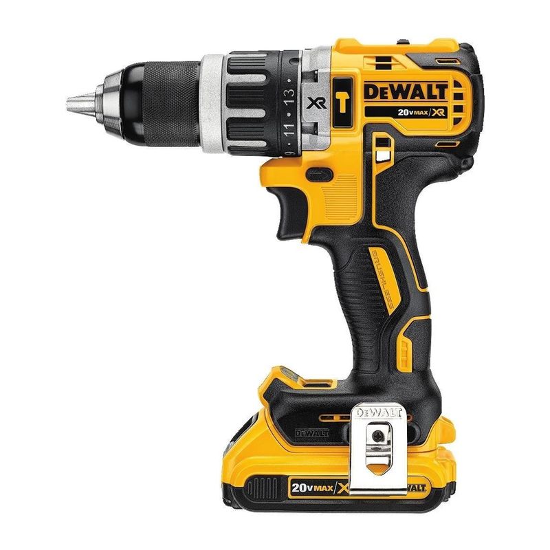 Parafusadeira--Furadeira-de-Impacto-1-2--20V-Litio-Bivolt-Ref-DCD796D2B2-DEWALT