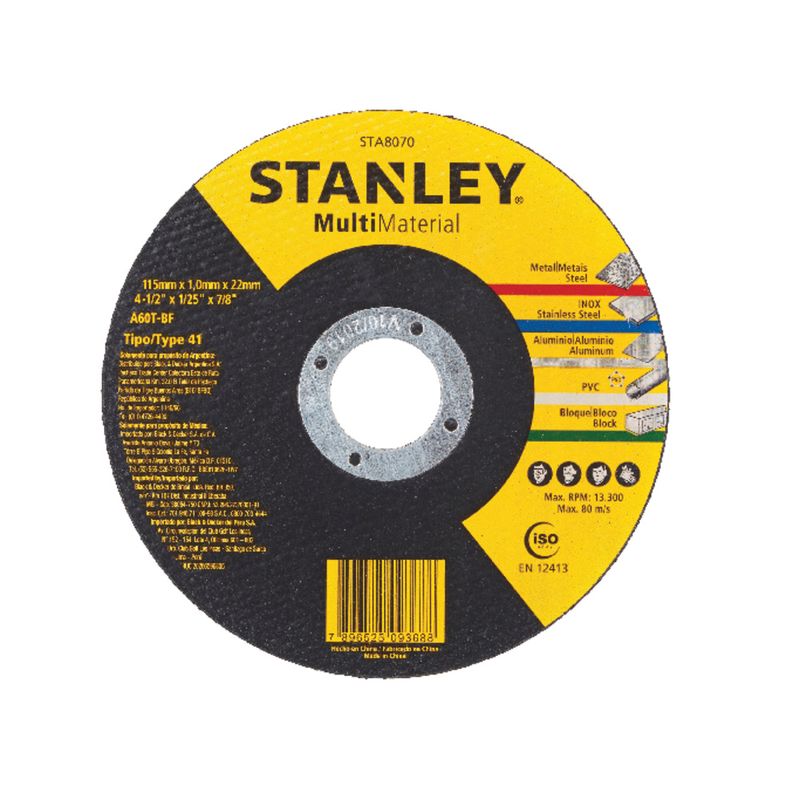 Disco-de-Corte-115x-10x-2222mm-Ref-STA8070-STANLEY