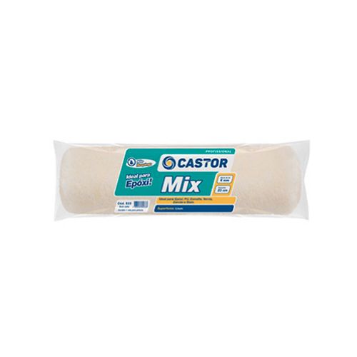 Rolo de Lã para Pintura Castor Mix 23cm CASTOR