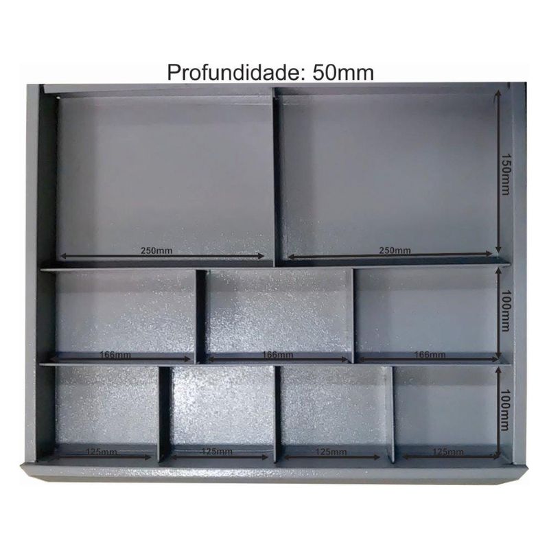Carro-Porta-Ferramentas-Fechado-3-Gavetas-Preto-Referencia-06-Modelo-76-Fercar