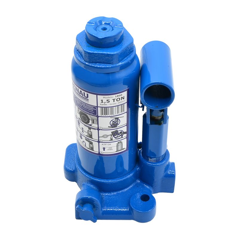 Macaco-Hidraulico-Tipo-Garrafa-15T-p--Mitsubishi-2-Estagios-EF-15-1800-Bovenau-
