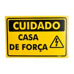 Placa-de-Sinalizacao-CUIDADO-CASA-DE-FORCA-PS423-ENCARTALE-